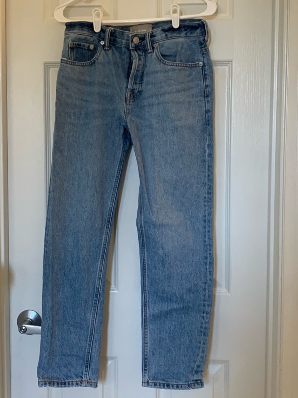 Everlane Washed Blue Boyfriend Jeans